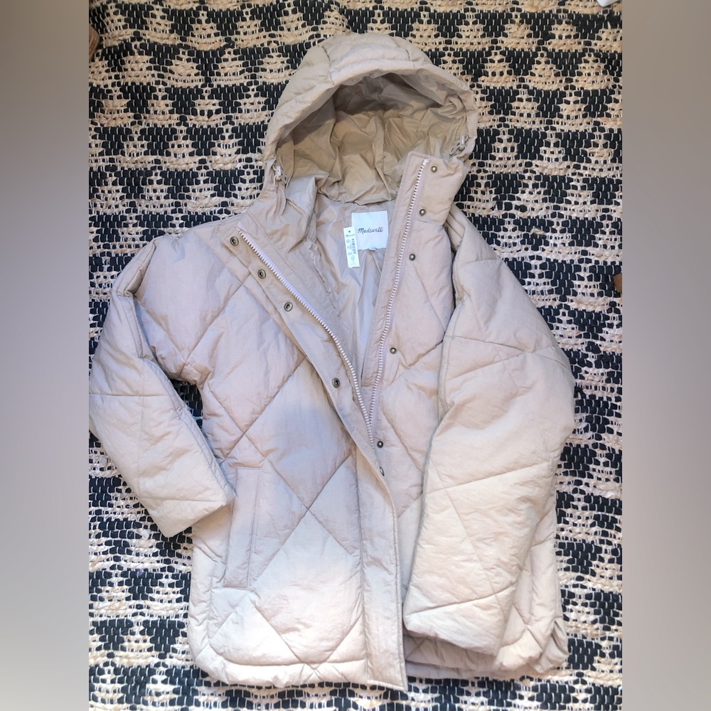 Madewell quilted puffer parka NWT